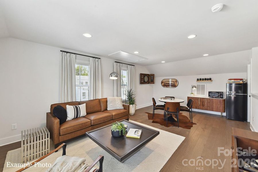 Furnished interior view inside a new home in Endhaven Terraces, Charlotte (Image 21).