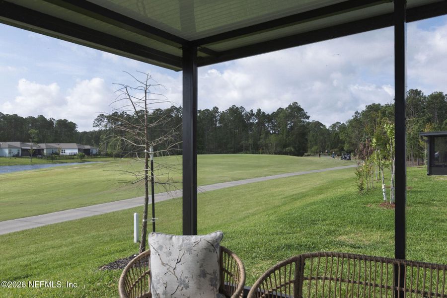 Exterior details and patio area of a home in , Bunnell (Image 31).