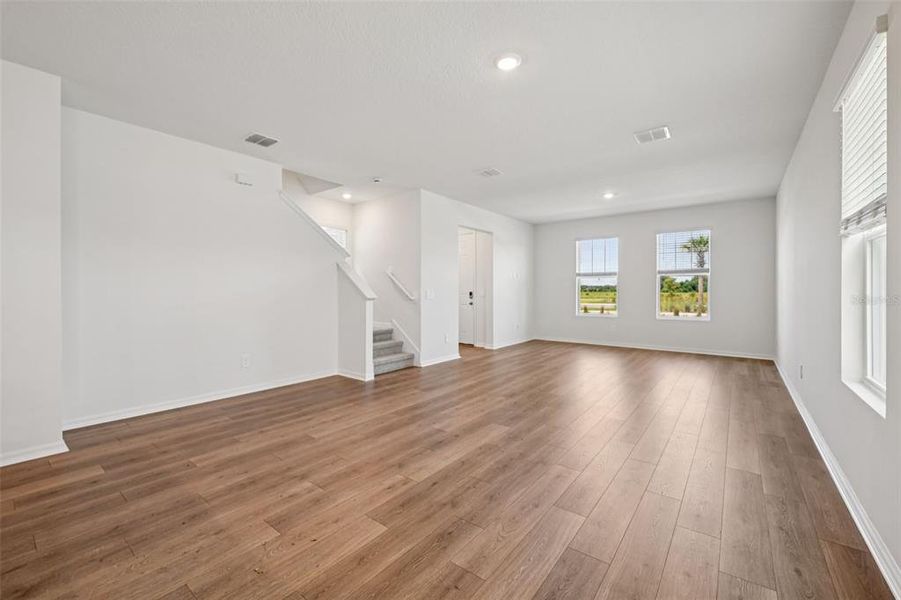 Spacious, unfurnished interior of a new home in The Meadow at Crossprairie Bungalows, St. Cloud (Image 32).