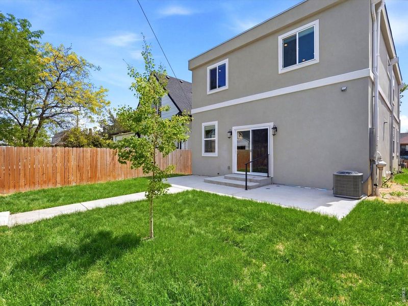 Exterior details and patio area of a home in , Denver (Image 21). Exterior details and patio area of a home in , Denver (Image 21).