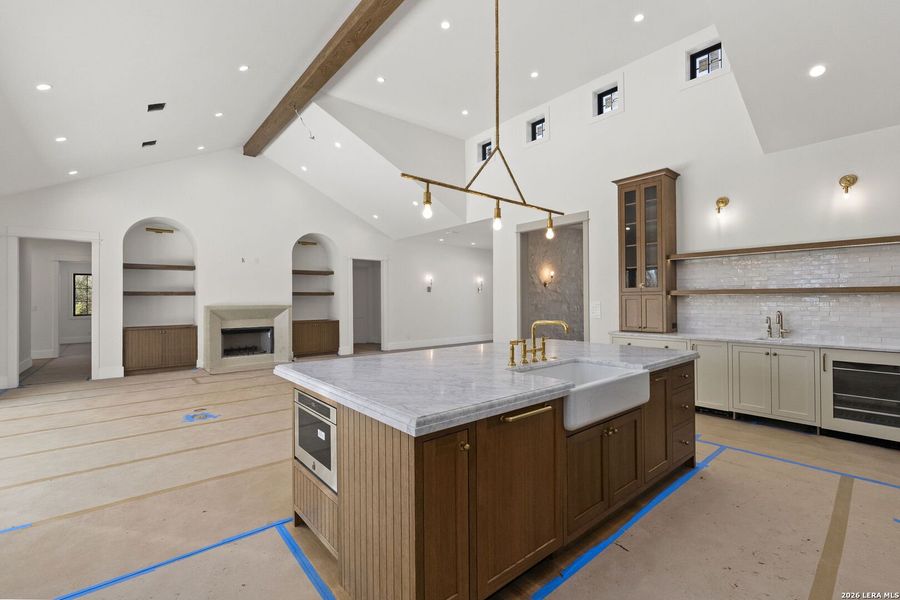 In-progress construction of a new home in , Boerne, TX (Image 18).