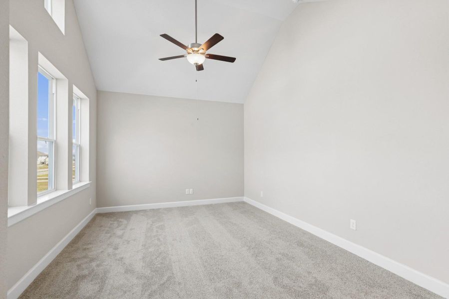 Spacious, unfurnished interior of a new home in Pomona 40' Homesites, Manvel (Image 34). Spacious, unfurnished interior of a new home in Pomona 40' Homesites, Manvel (Image 34).