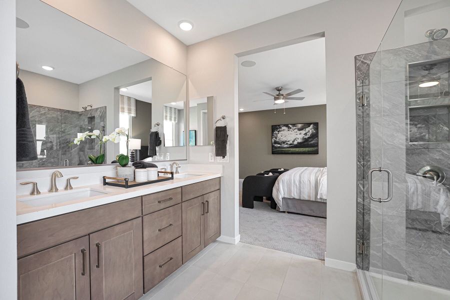 Representative furnished interior of a home built from the Tawny by Mattamy Homes in Empire Pointe, Queen Creek (Image 30).