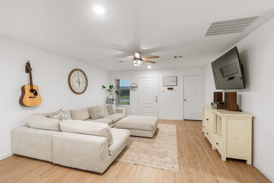 Furnished interior view inside a new home in Magnolia Ridge: Cottage Collection, Magnolia (Image 9).
