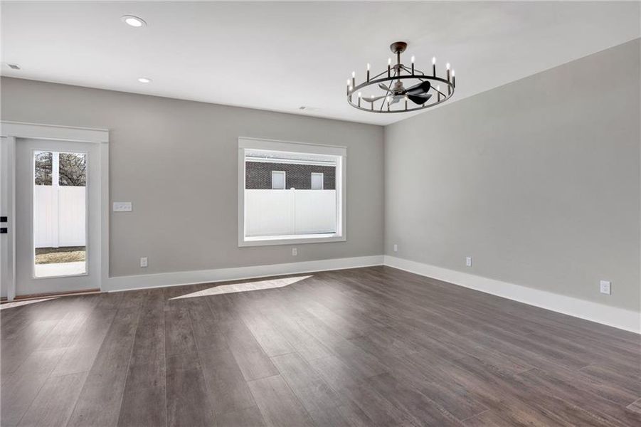 Spacious, unfurnished interior of a new home in , Covington (Image 21). Spacious, unfurnished interior of a new home in , Covington (Image 21).