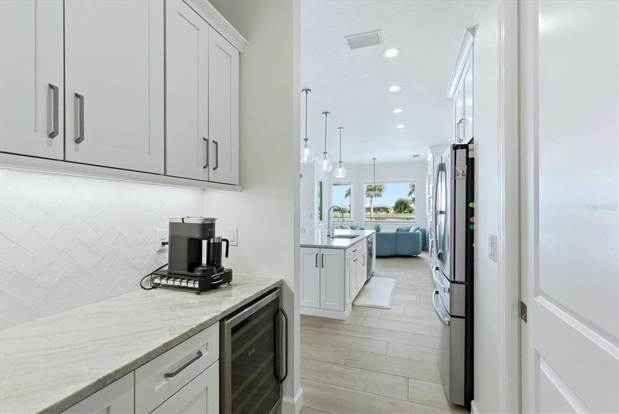 Furnished interior view inside a new home in , Placida (Image 12).