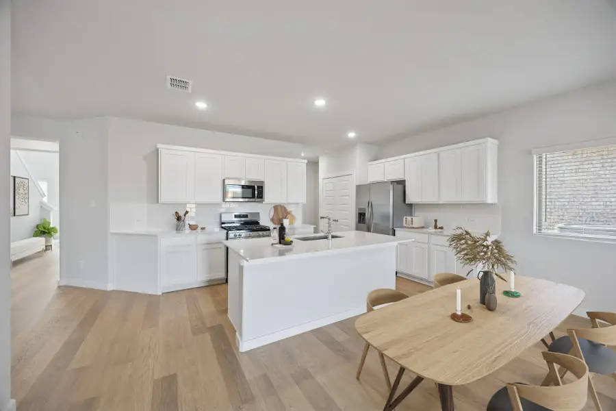 Kitchen in the Oak II home plan by Trophy Signature Homes – REPRESENTATIVE PHOTO Kitchen in the Oak II home plan by Trophy Signature Homes – REPRESENTATIVE PHOTO