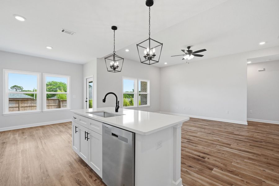 Furnished interior view inside a new home in Barton's Bend, Crestview (Image 13).