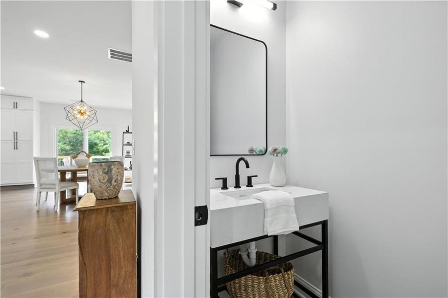 Furnished interior view inside a new home in , Woodstock (Image 13).