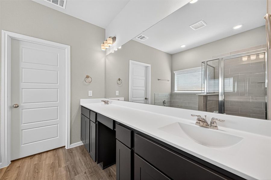 Furnished interior view inside a new home in Mill Creek Trails, Magnolia (Image 12). Furnished interior view inside a new home in Mill Creek Trails, Magnolia (Image 12).