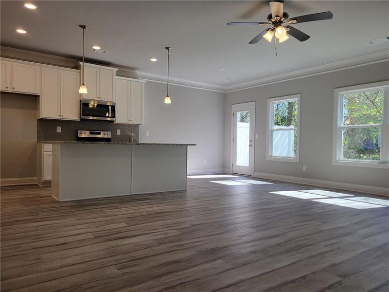 Spacious, unfurnished interior of a new home in , Winder (Image 11). Spacious, unfurnished interior of a new home in , Winder (Image 11).