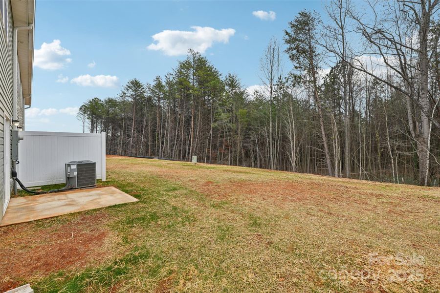 Exterior details and patio area of a home in The Towns at Green Needles, Lexington (Image 14).