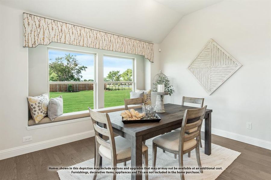 Furnished interior view inside a new home in The Oaks, Red Oak (Image 16). Furnished interior view inside a new home in The Oaks, Red Oak (Image 16).