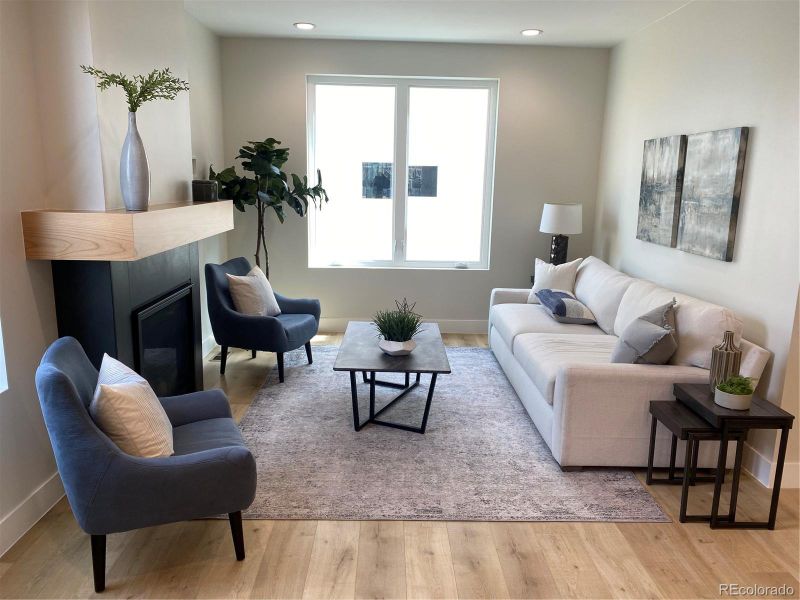Furnished interior view inside a new home in , Englewood (Image 12).
