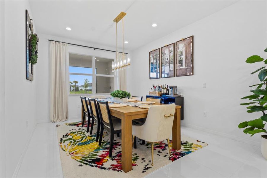 Furnished interior view inside a new home in , Punta Gorda (Image 10).
