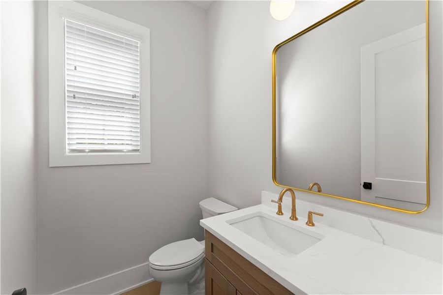 Furnished interior view inside a new home in , Flowery Branch (Image 7).