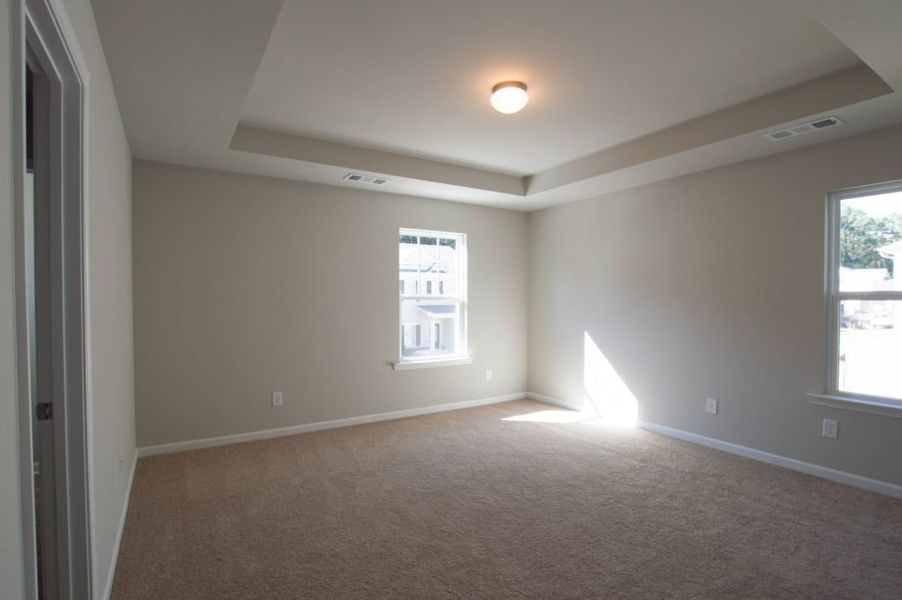 Representative unfurnished interior of a home built from the Poplar by Piedmont Residential in The Reserve at Willow Oaks, Canton (Image 16).