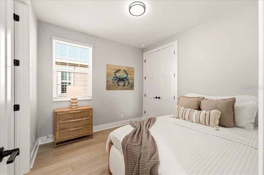 Furnished interior view inside a new home in Hunters Point, Cortez (Image 18). Furnished interior view inside a new home in Hunters Point, Cortez (Image 18).