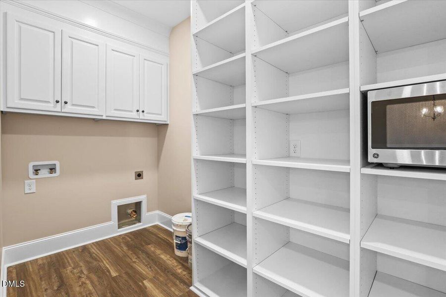 Lightwater Pantry Laundry Area