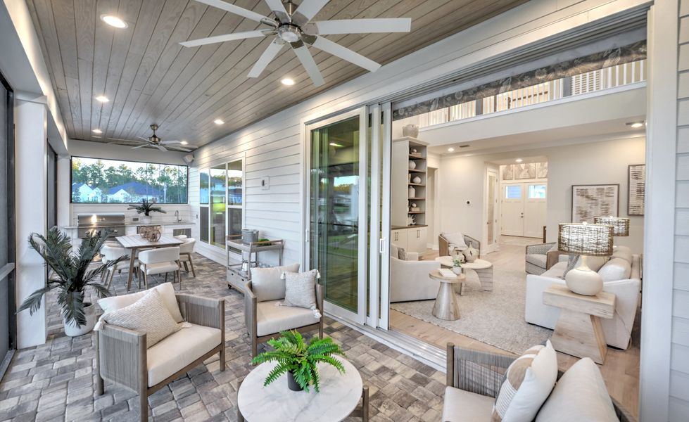 Representative furnished interior of a home built from the Brooklyn - Elite Series by ICI Homes in Reflections at Seabrook, Nocatee (Image 9). Representative furnished interior of a home built from the Brooklyn - Elite Series by ICI Homes in Reflections at Seabrook, Nocatee (Image 9).