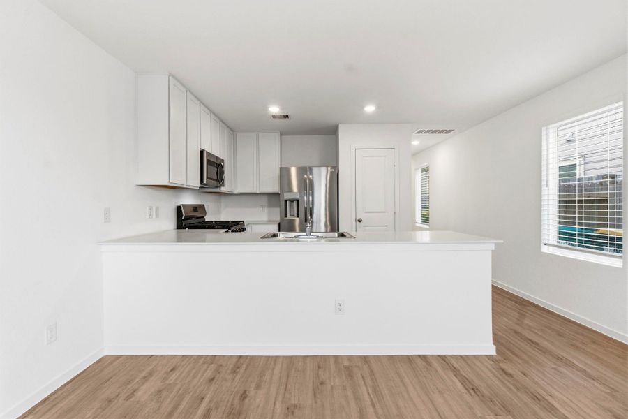 Furnished interior view inside a new home in Tavola, New Caney (Image 6).