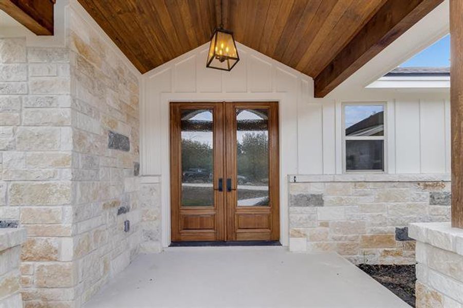 Exterior details and patio area of a home in , Marble Falls (Image 23). Exterior details and patio area of a home in , Marble Falls (Image 23).