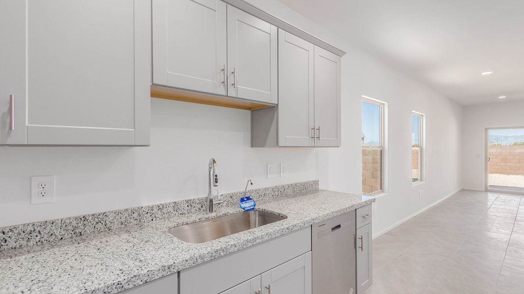 Representative furnished interior of a home built from the Parker by D.R. Horton in Saguaro Bloom, Marana (Image 6). Representative furnished interior of a home built from the Parker by D.R. Horton in Saguaro Bloom, Marana (Image 6).