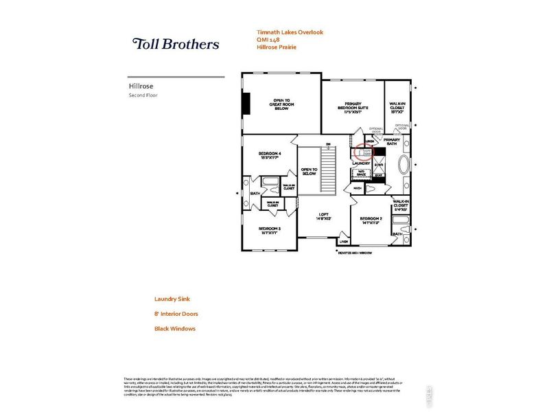 2D floor plan layout of this home in , Timnath, CO (Image 4).
