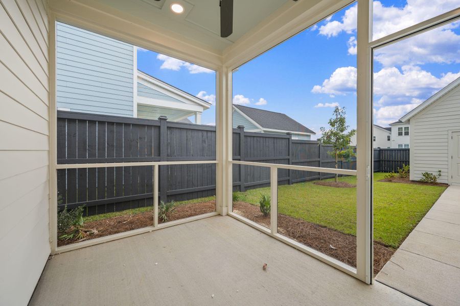 Exterior details and patio area of a home in , Summerville (Image 3).