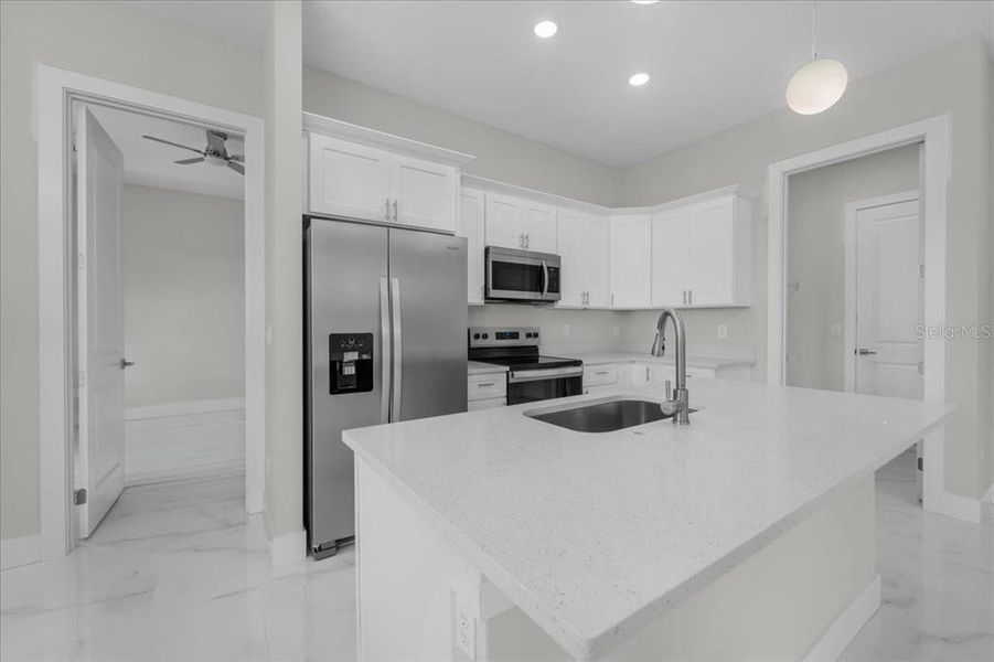 Furnished interior view inside a new home in , Lehigh Acres (Image 8).