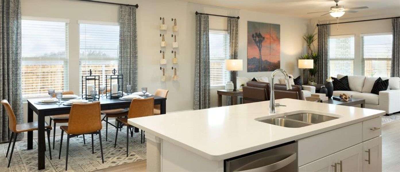 Photo is not of the actual home, but is an inspirational photo of builder’s model home and may depict options, furnishings, and/or decorator features that are not included