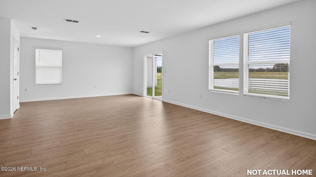 Spacious, unfurnished interior of a new home in Rookery, Green Cove Springs (Image 24).