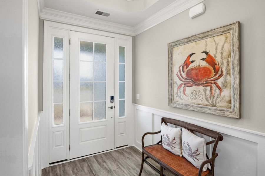Furnished interior view inside a new home in Bridgewater - Waterside Village, Little River (Image 24).