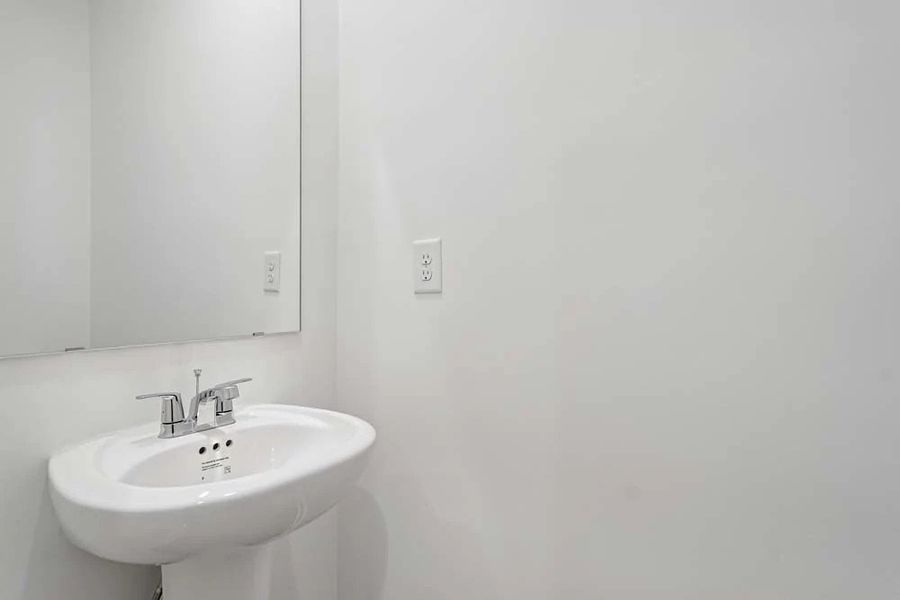 Representative Photo: Powder Bathroom on First Floor