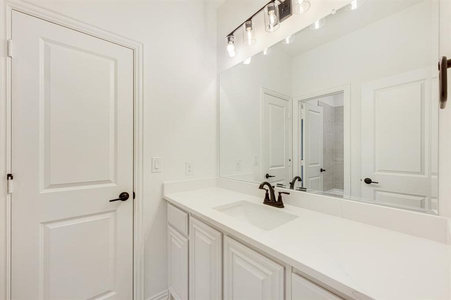 Furnished interior view inside a new home in West Crossing, Anna (Image 20). Furnished interior view inside a new home in West Crossing, Anna (Image 20).