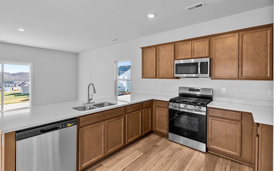 Furnished interior view inside a new home in Hanes Lake, Winston-Salem (Image 7).
