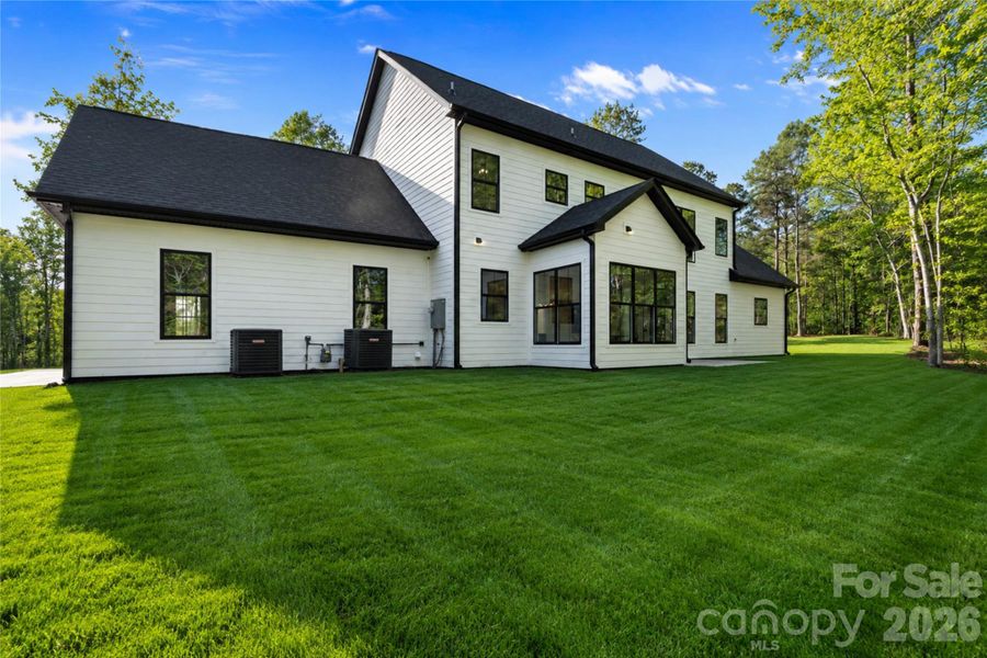 Exterior details and patio area of a home in , Clover (Image 29).