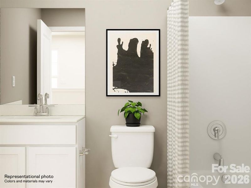 Furnished interior view inside a new home in River Ridge Townes, Charlotte (Image 14). Furnished interior view inside a new home in River Ridge Townes, Charlotte (Image 14).