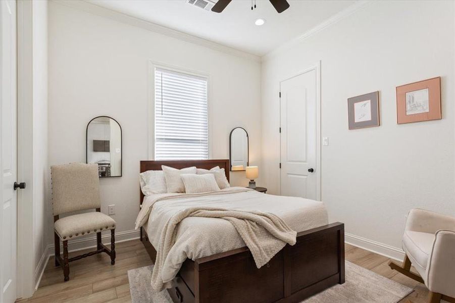 Furnished interior view inside a new home in , Waco (Image 19).