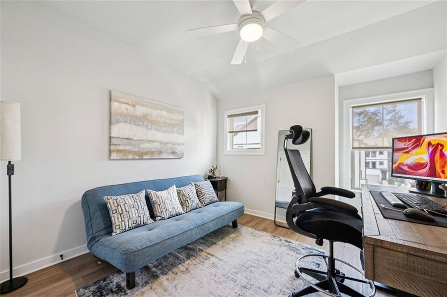 Furnished interior view inside a new home in Parkside at Mason Mill, Decatur (Image 39).