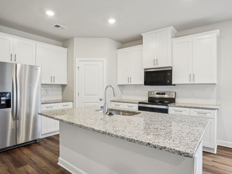 Cook your favorite meal in the modern kitchen.