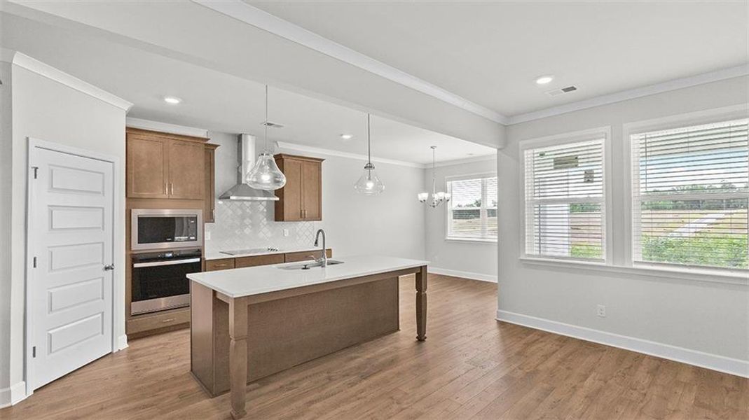 Furnished interior view inside a new home in Evergreen Crossing, Locust Grove (Image 14).