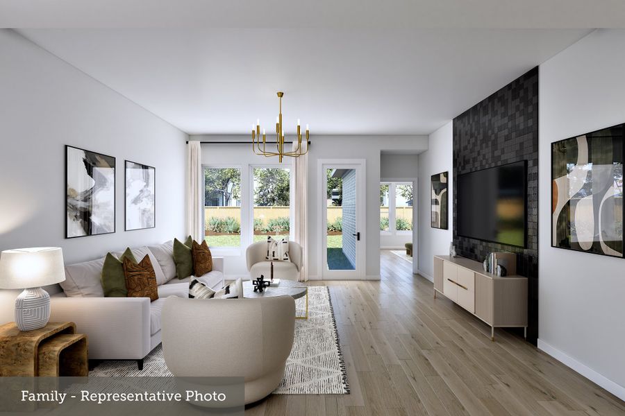 The New Braunfels - Family Room