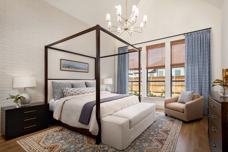 Representative furnished interior of a home built from the Lakeway - SH 5414 by Shaddock Homes in Park Place - 80' Lots, Prosper (Image 10). Representative furnished interior of a home built from the Lakeway - SH 5414 by Shaddock Homes in Park Place - 80' Lots, Prosper (Image 10).