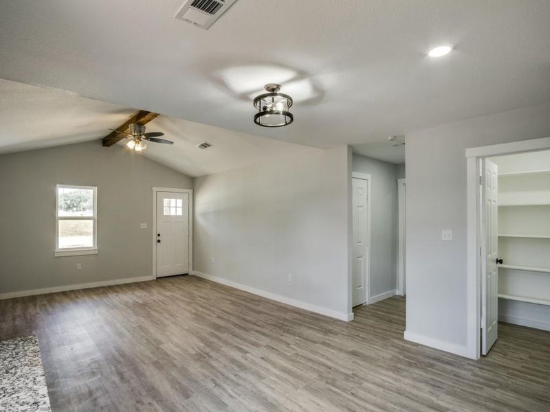 Spacious, unfurnished interior of a new home in , De Leon (Image 18). Spacious, unfurnished interior of a new home in , De Leon (Image 18).