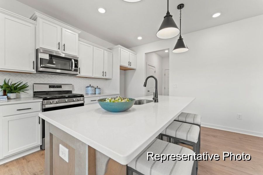 Furnished interior view inside a new home in Benson Village, Benson (Image 3).