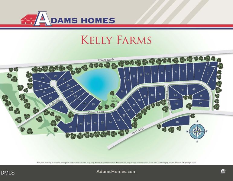 Kelly Farms Site Map 11x8-5