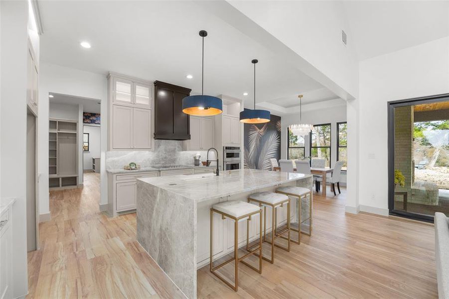 Furnished interior view inside a new home in , Malakoff (Image 31).