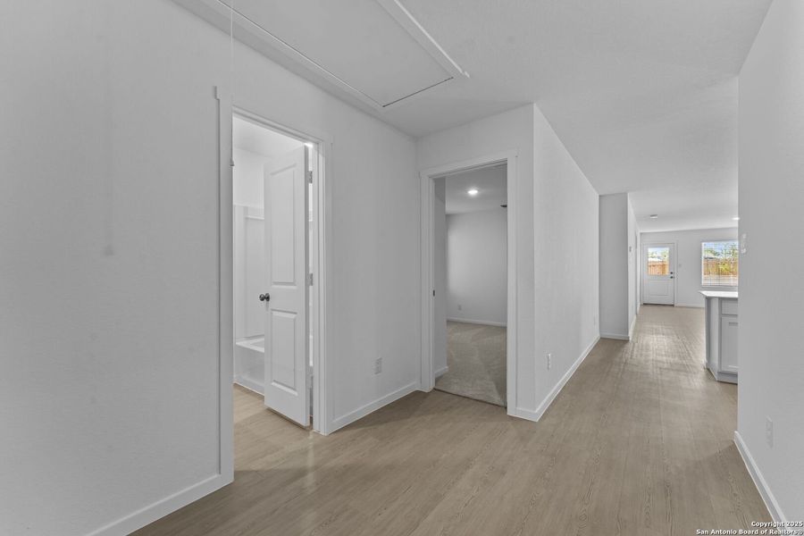 Spacious, unfurnished interior of a new home in Torian Village: Stonehill Collection, San Antonio (Image 13). Spacious, unfurnished interior of a new home in Torian Village: Stonehill Collection, San Antonio (Image 13).