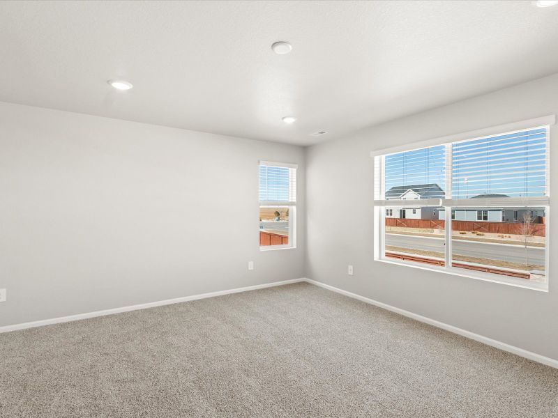 Spacious, unfurnished interior of a new home in Revere at Johnstown, Johnstown (Image 18). Spacious, unfurnished interior of a new home in Revere at Johnstown, Johnstown (Image 18).